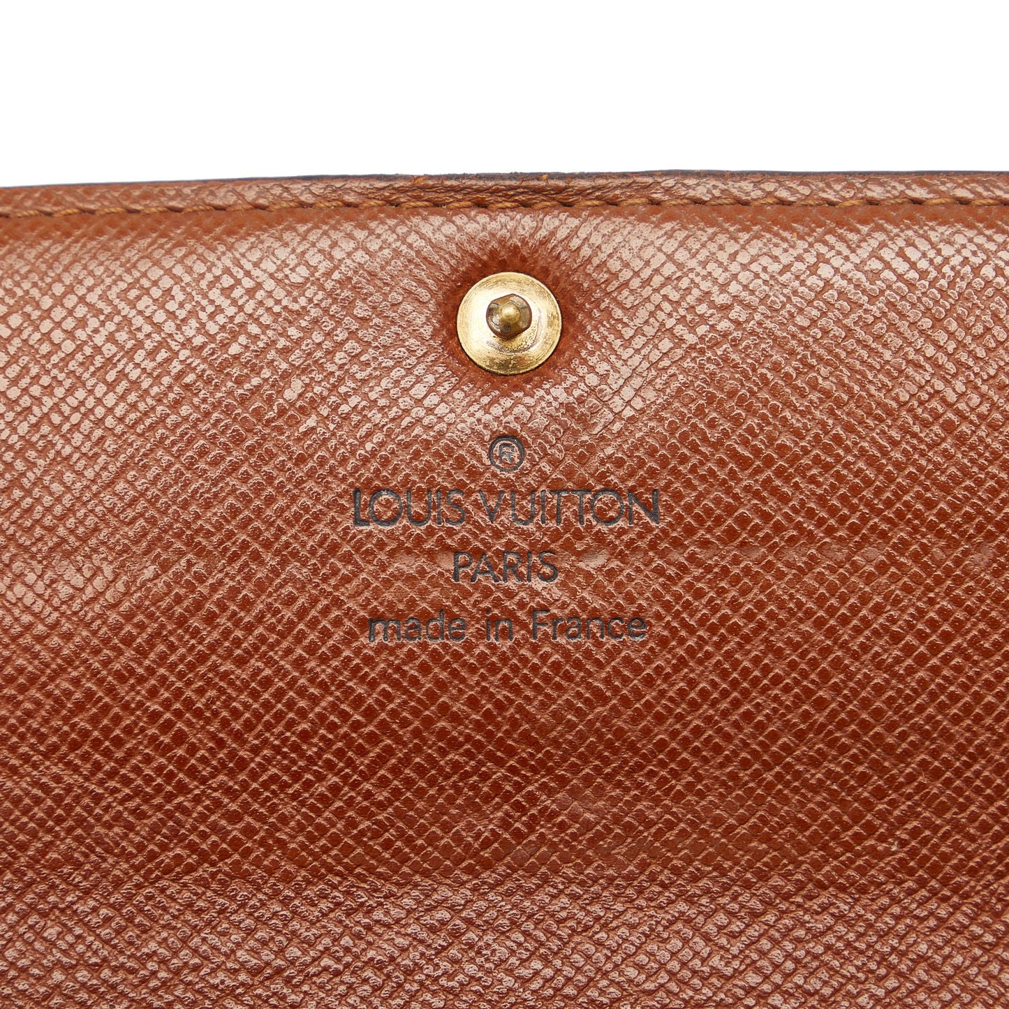 Louis Vuitton Monogram Porte Monnaie Billets (SHG-LcaE2G)