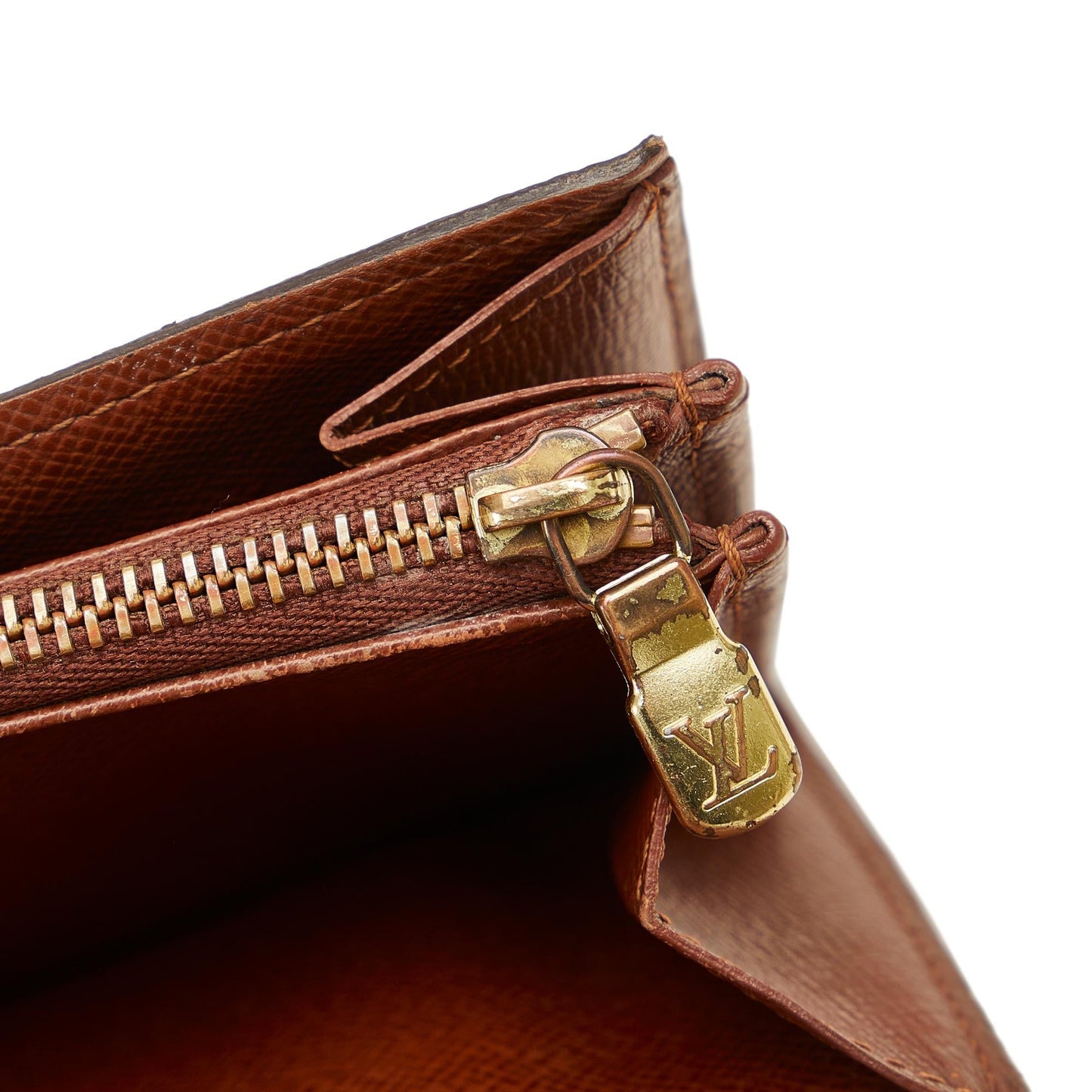 Louis Vuitton Monogram Porte Monnaie Billets (SHG-LcaE2G)