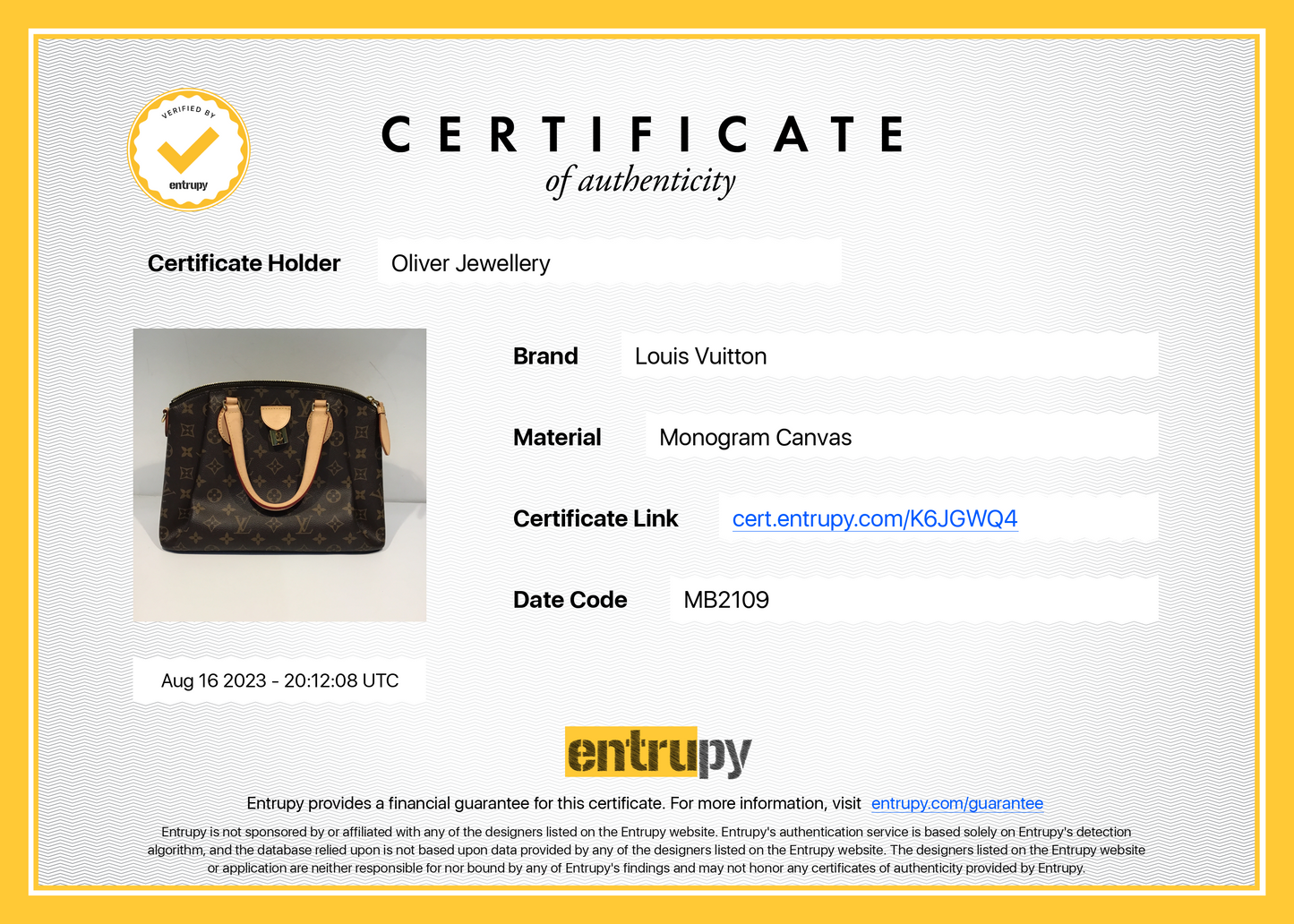 Louis Vuitton Monogram Rivoli PM