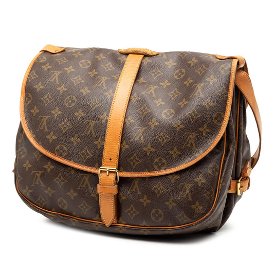 Louis Vuitton Monogram Saumur 35