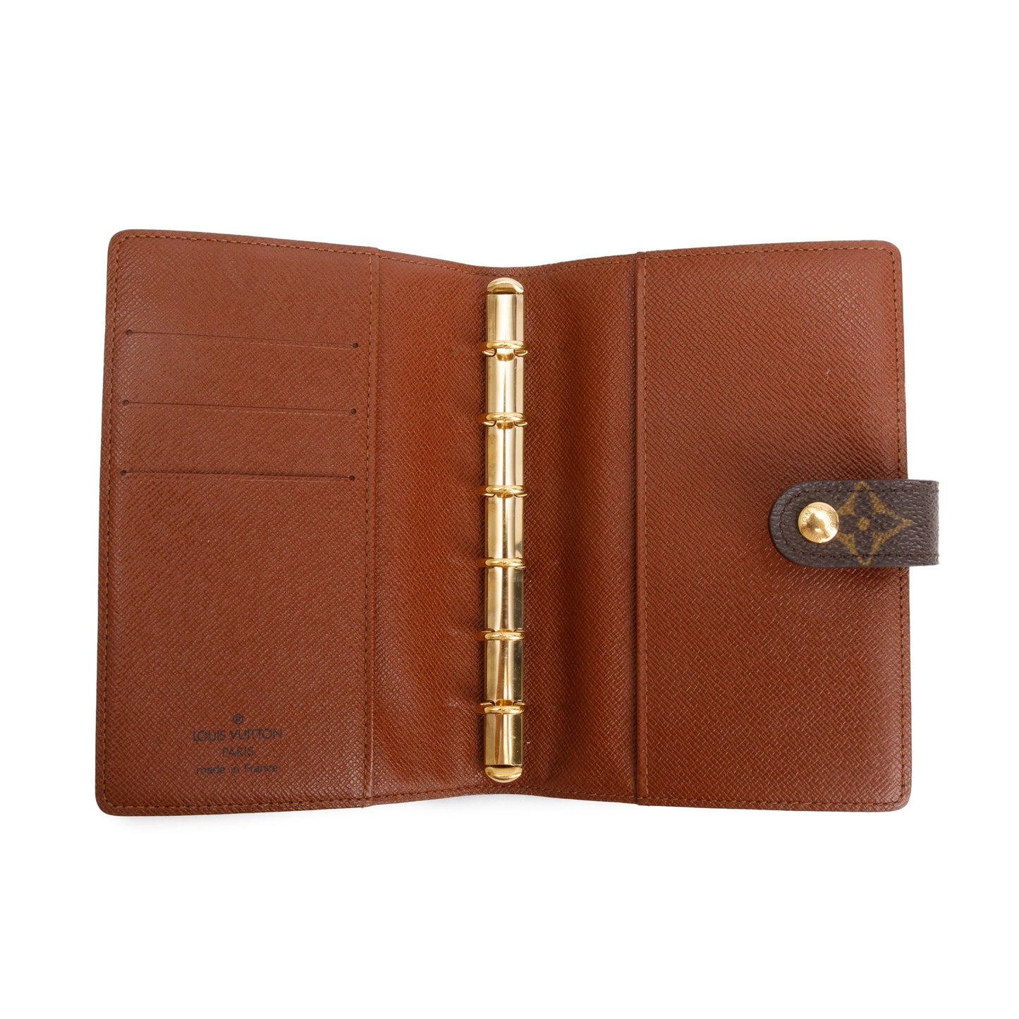 Louis Vuitton Monogram Small Ring Agenda Cover