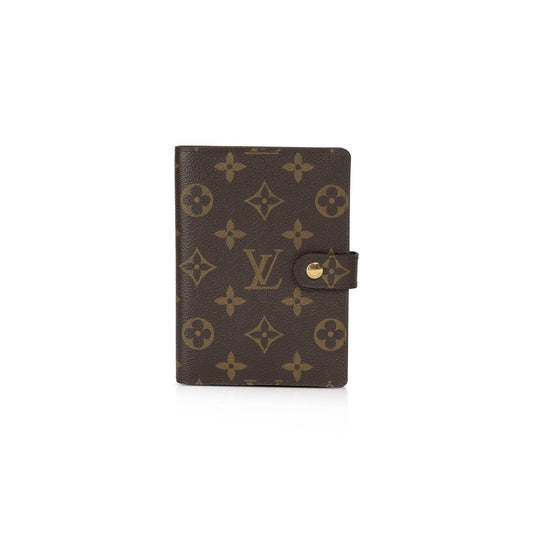 Louis Vuitton Monogram Small Ring Agenda Cover