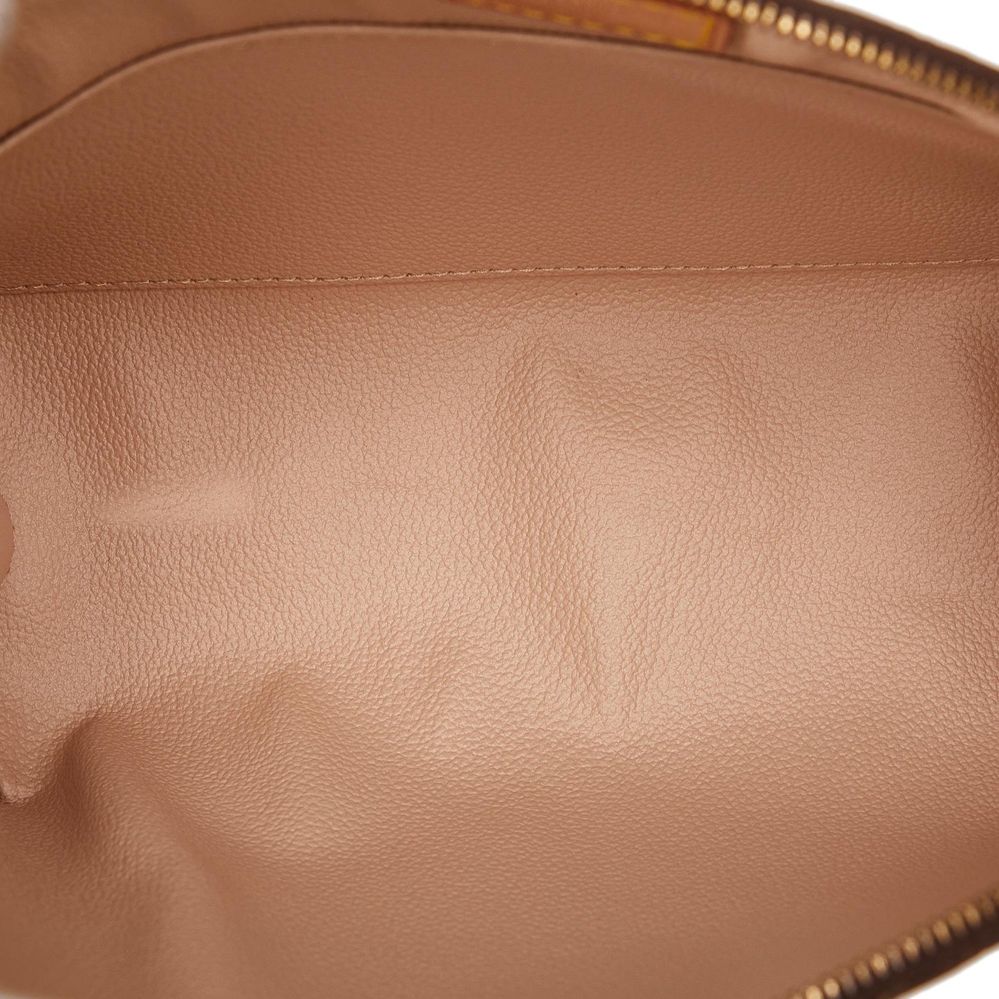 Louis Vuitton Monogram Trousse Demi Ronde Cosmetic Pouch (SHG-0l8t53)