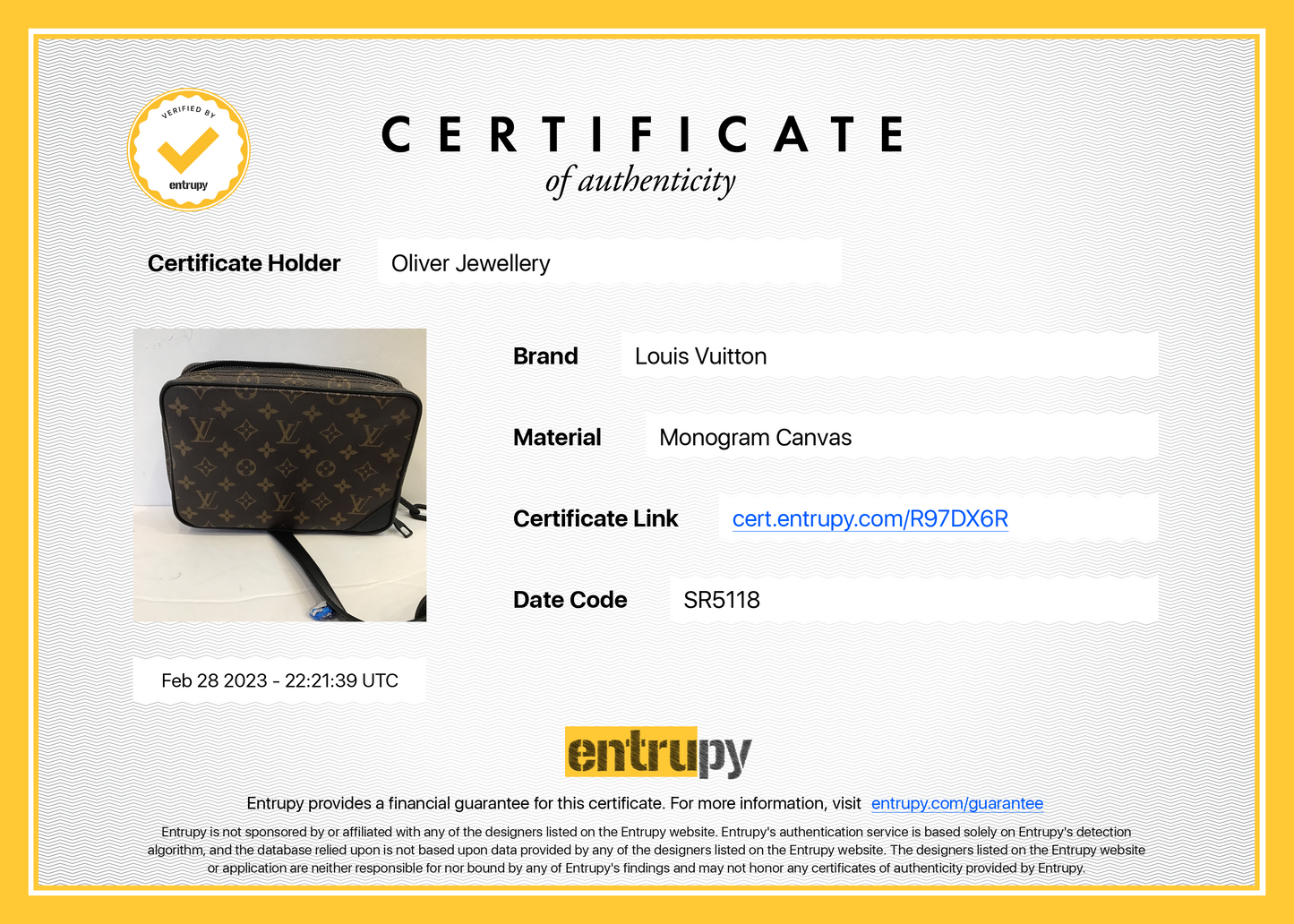 Louis Vuitton Monogram Utility Side Bag