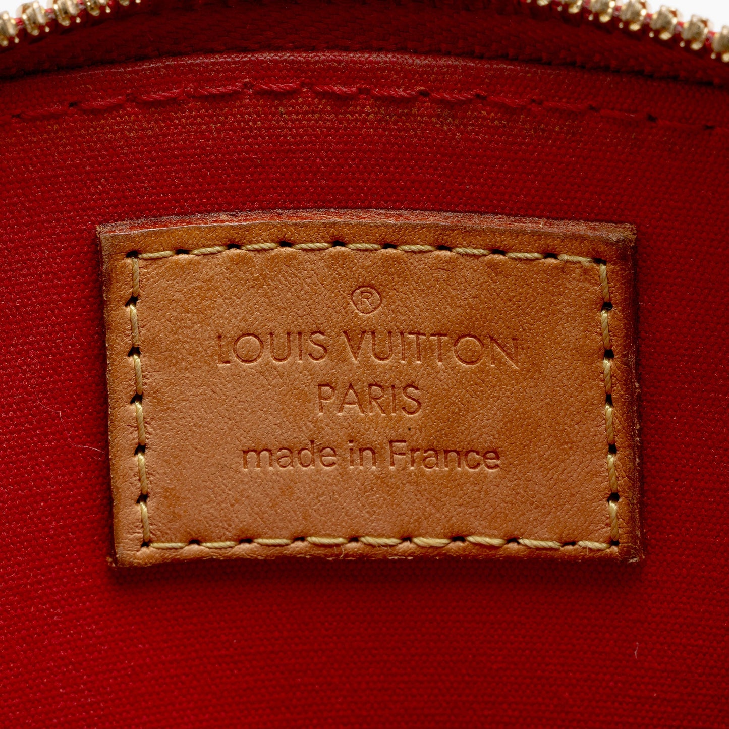 Louis Vuitton Monogram Vernis Alma BB Satchel (SHF-Rw84C7)