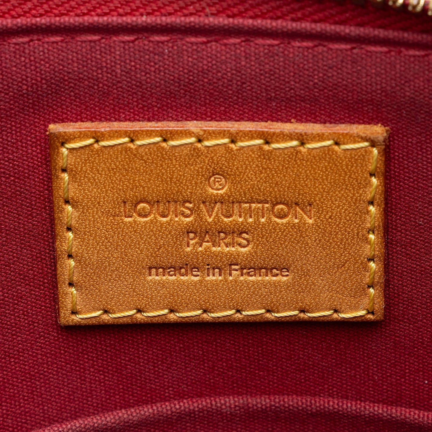Louis Vuitton Monogram Vernis Alma BB Satchel