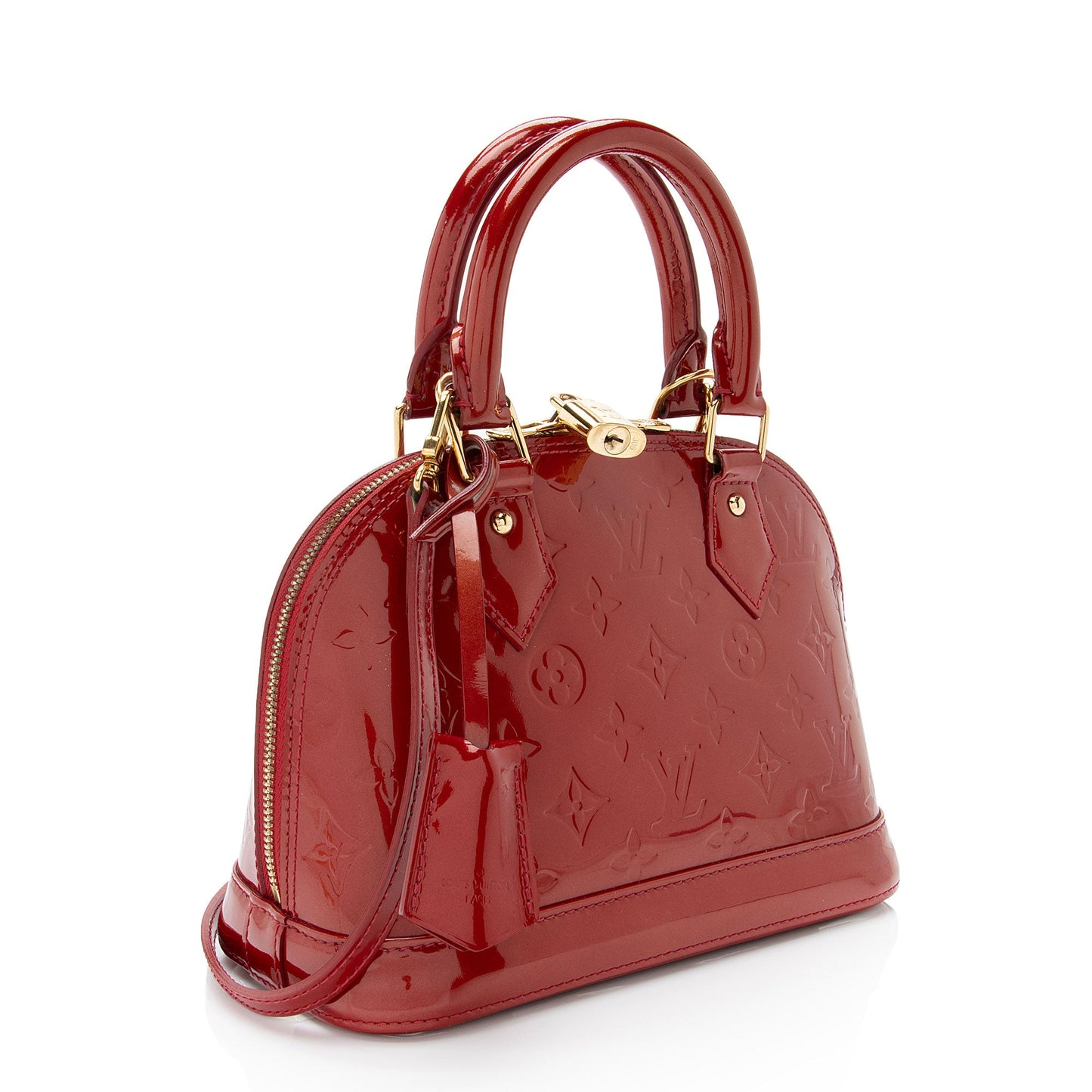Louis Vuitton Monogram Vernis Alma BB Satchel