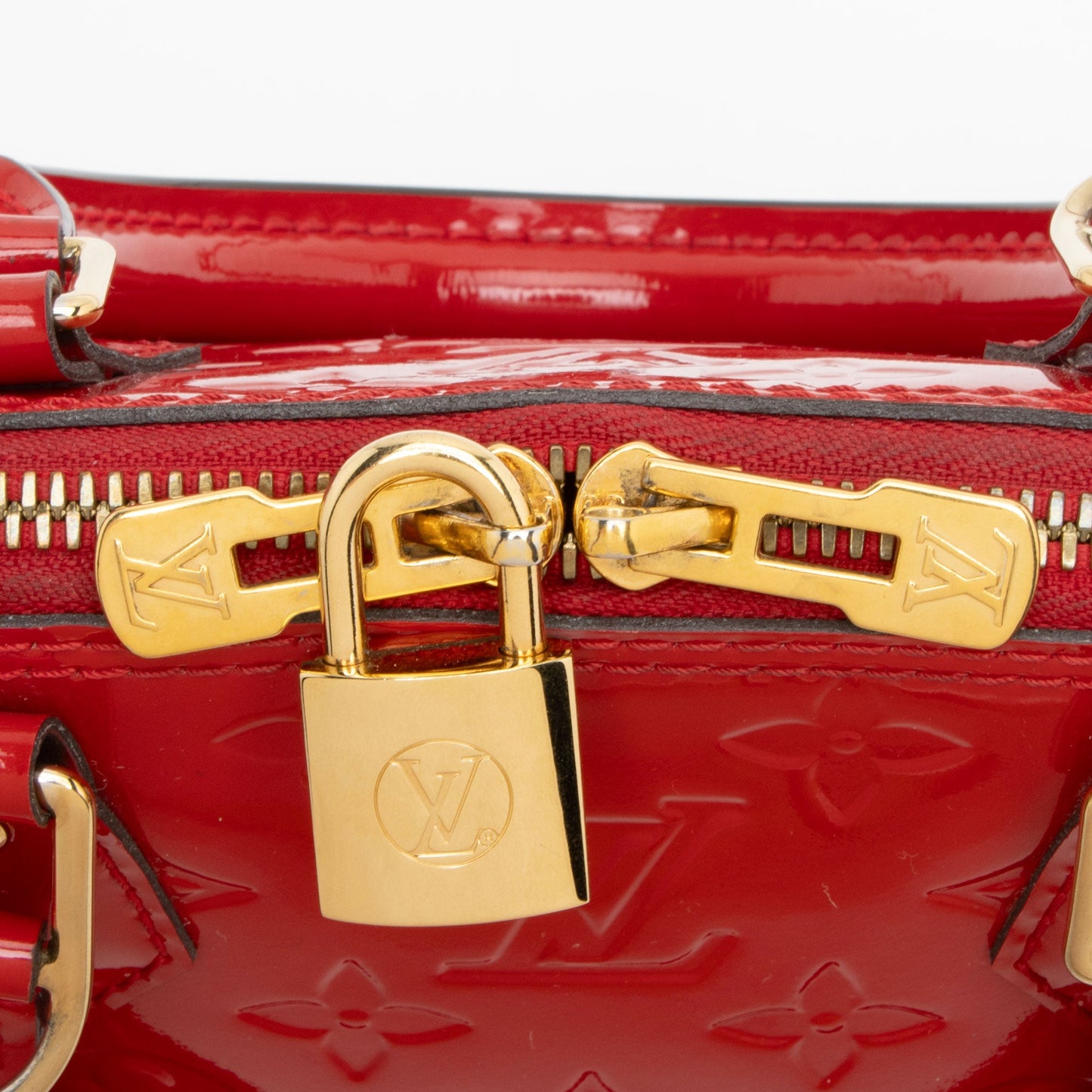 Louis Vuitton Monogram Vernis Alma BB Satchel