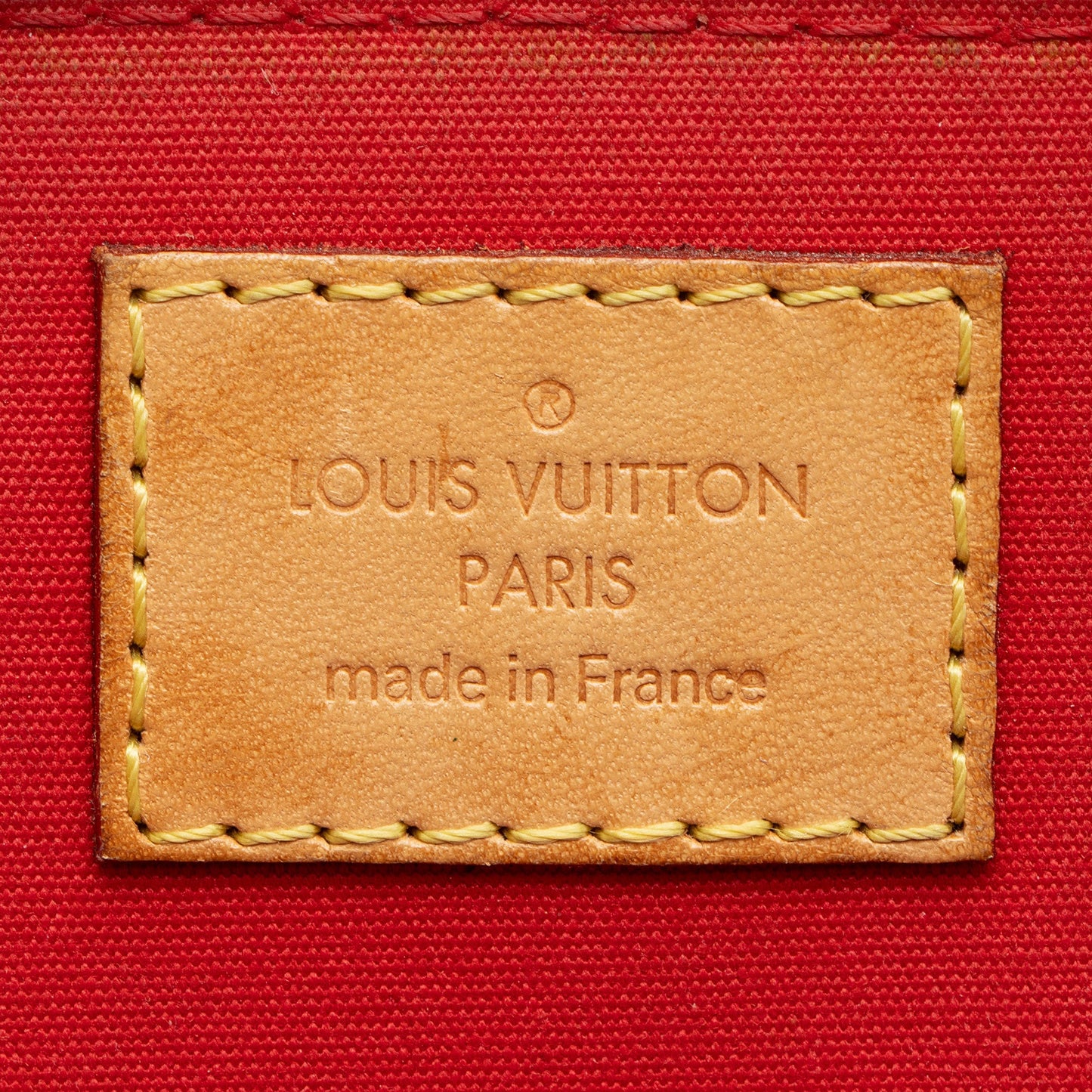 Louis Vuitton Monogram Vernis Alma BB Satchel