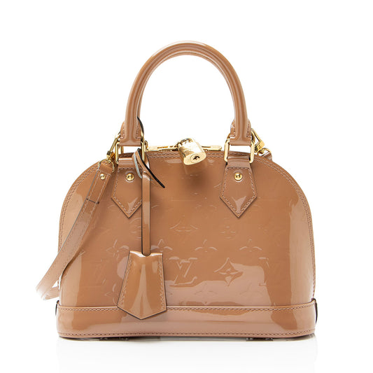 Louis Vuitton Monogram Vernis Alma BB Satchel