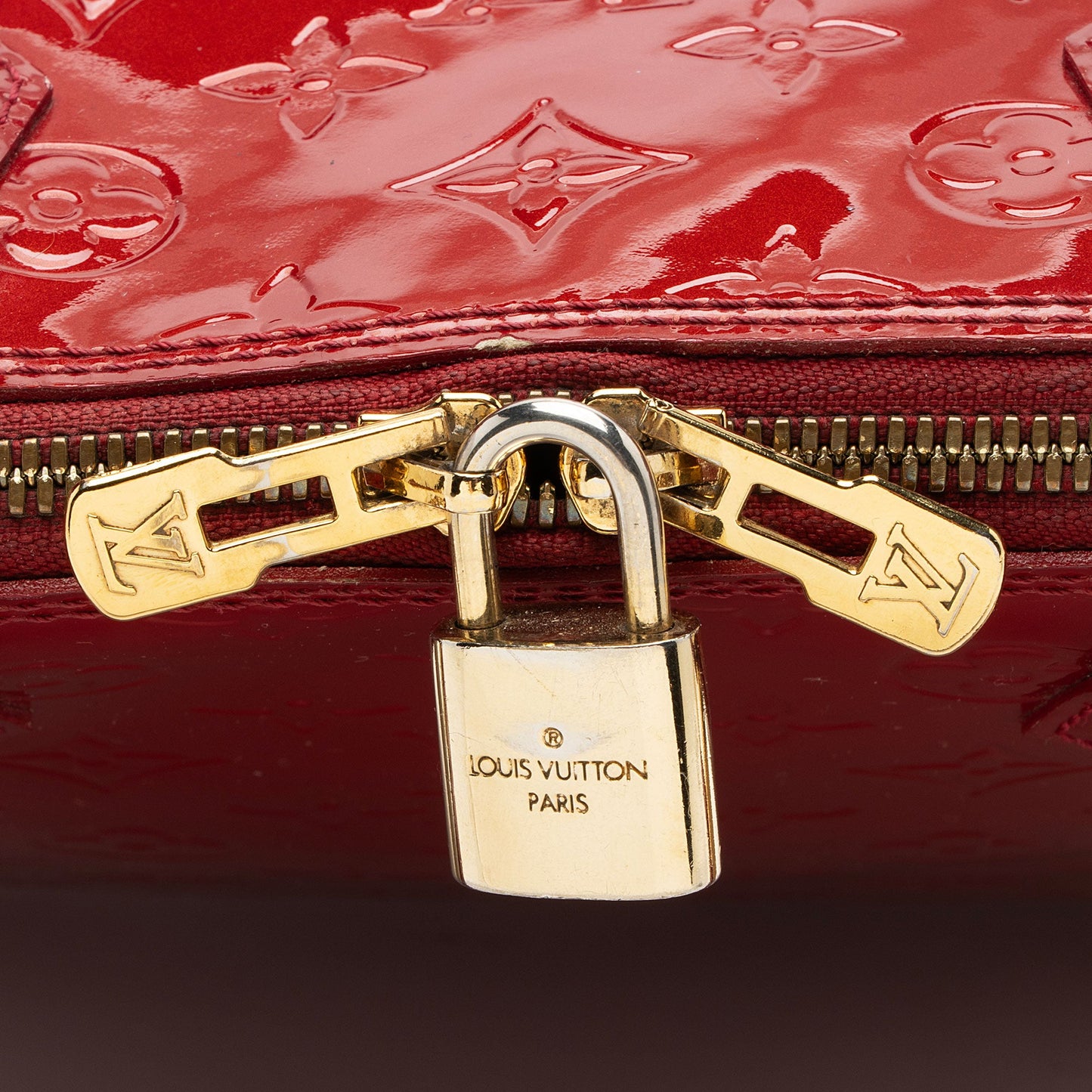 Louis Vuitton Monogram Vernis Alma GM Satchel