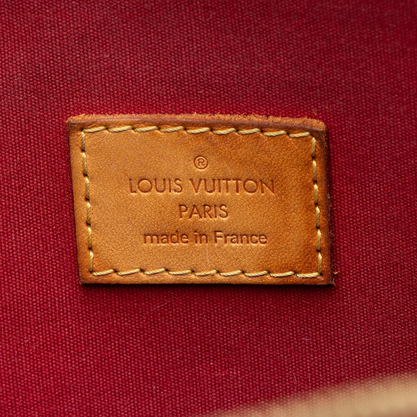 Louis Vuitton Monogram Vernis Alma GM Satchel