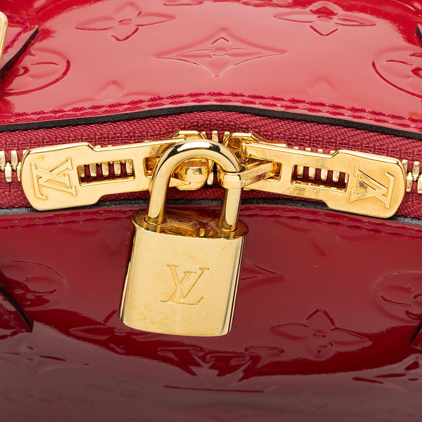 Louis Vuitton Monogram Vernis Alma PM Satchel