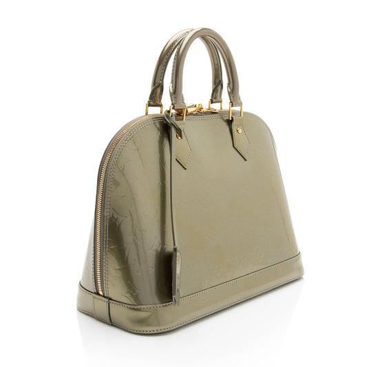 Louis Vuitton Monogram Vernis Alma PM Satchel
