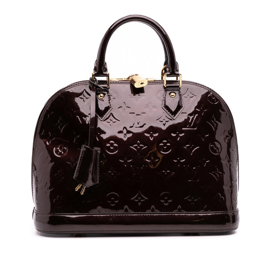 Louis Vuitton Monogram Vernis Alma PM