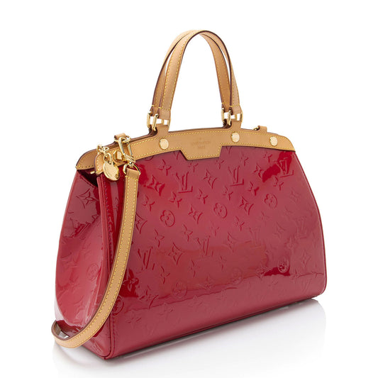 Louis Vuitton Monogram Vernis Brea MM Satchel