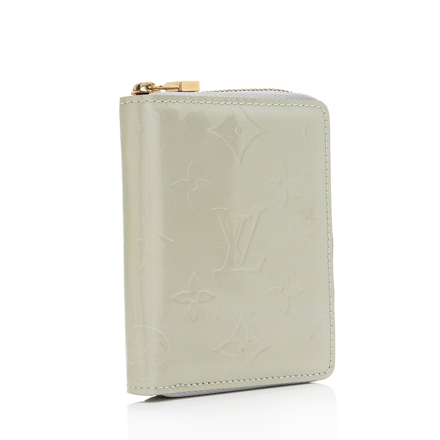 Louis Vuitton Monogram Vernis Broome Zip Wallet (SHF-It7BPo)