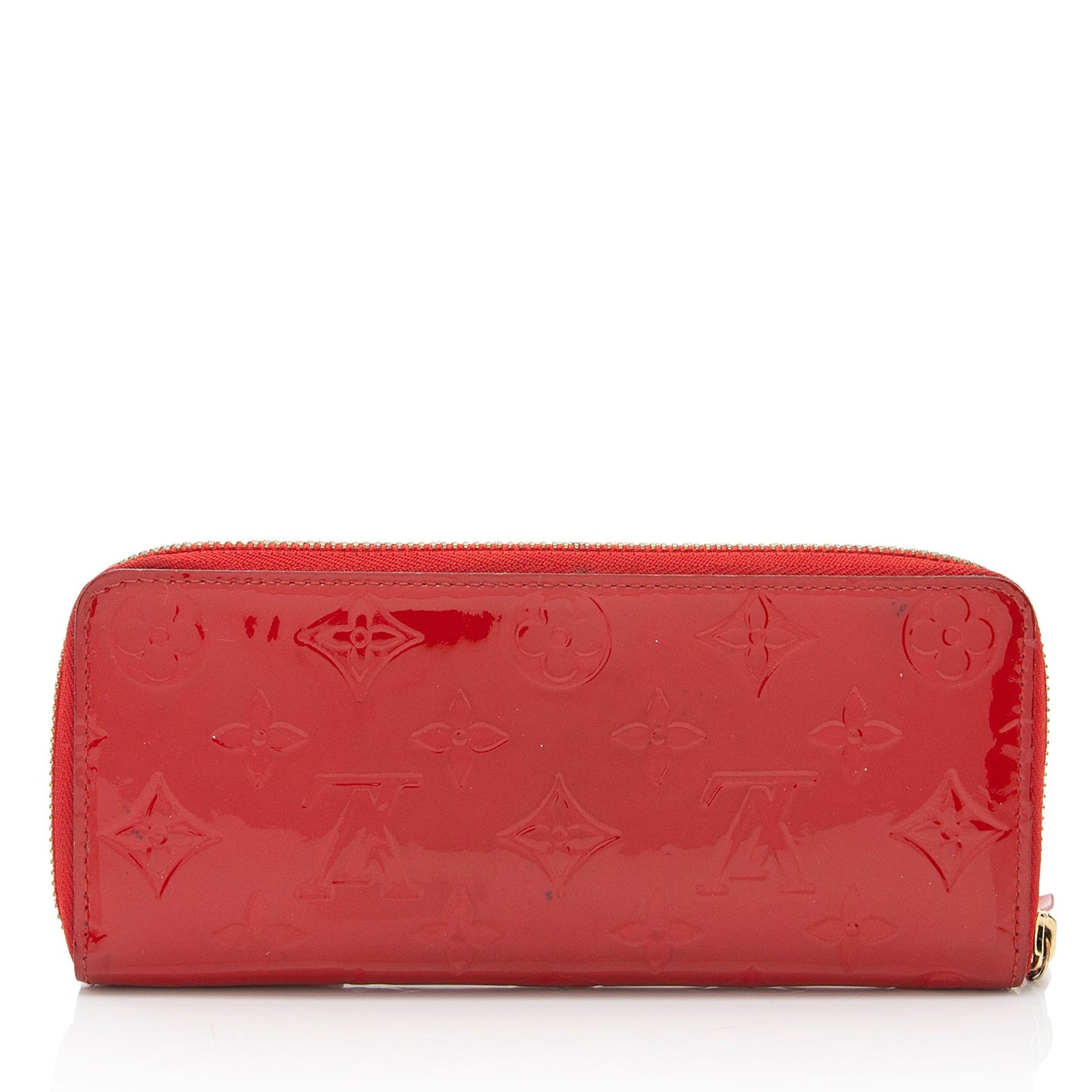Louis Vuitton Monogram Vernis Clemence Wallet (SHF-kcl8gx)
