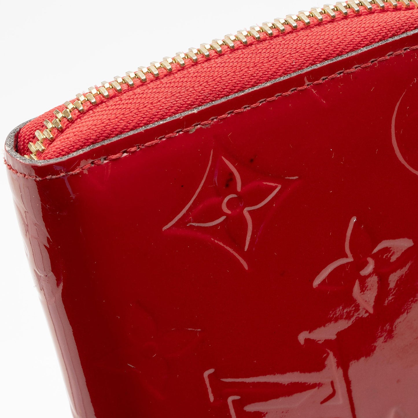 Louis Vuitton Monogram Vernis Clemence Wallet (SHF-kcl8gx)