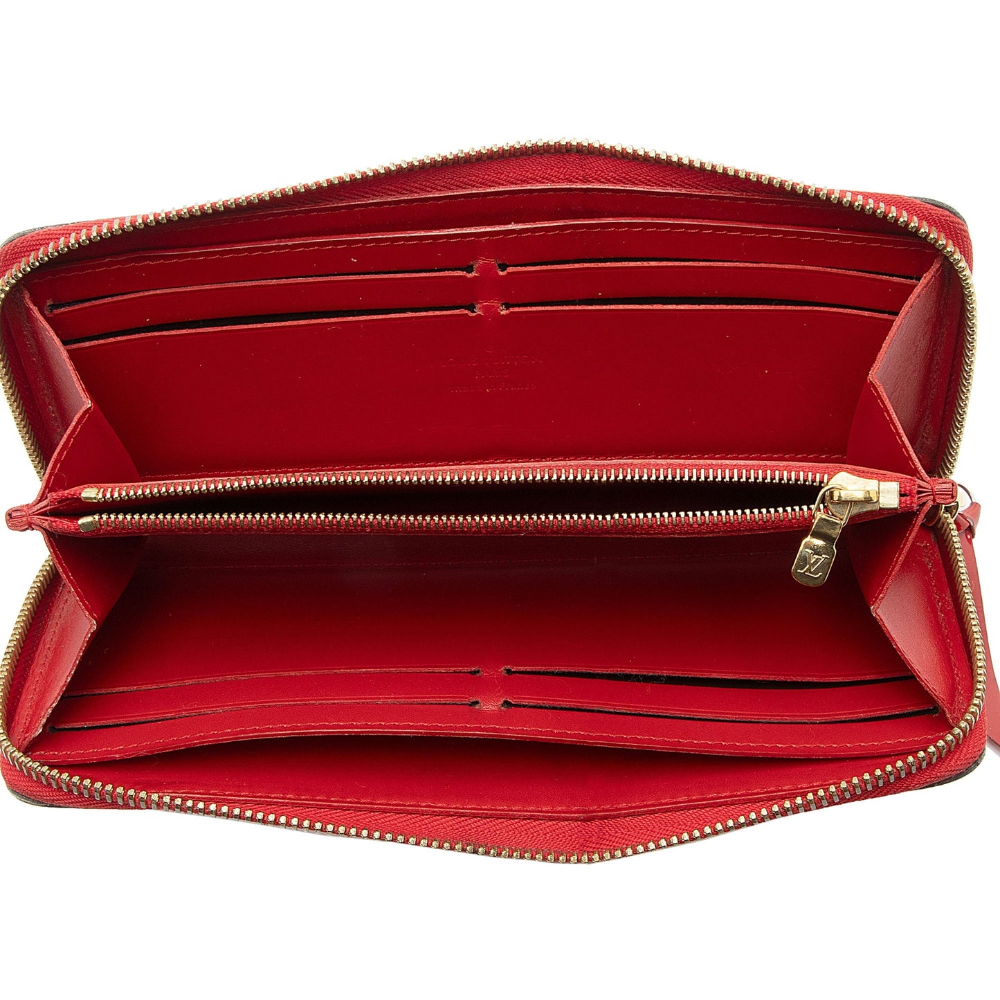 Louis Vuitton Monogram Vernis Clemence Wallet (SHF-kcl8gx)
