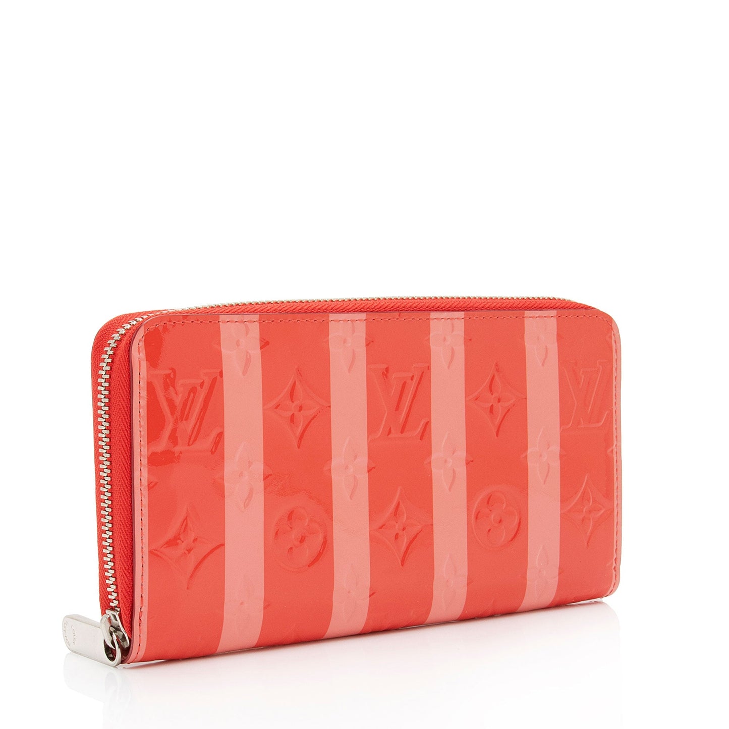 Louis Vuitton Monogram Vernis Rayures Zippy Wallet (SHF-rOeTSE)
