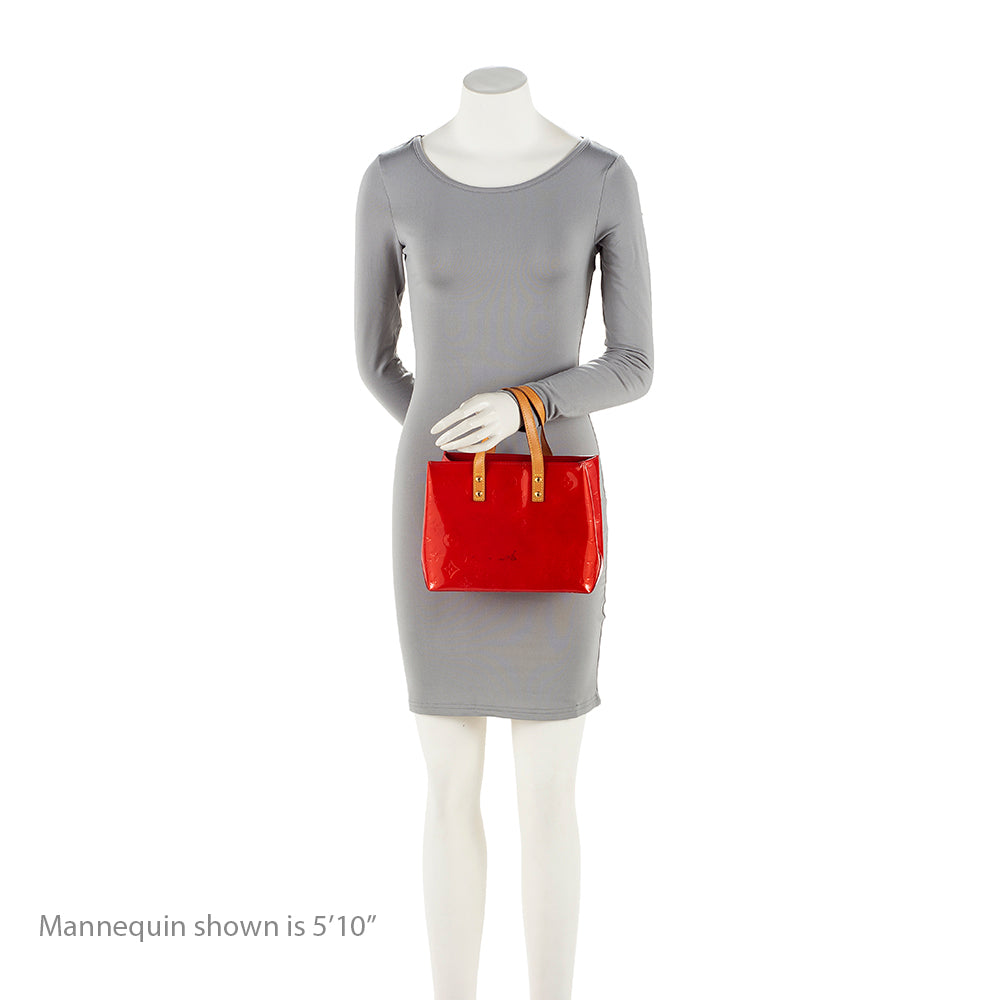 Louis Vuitton Monogram Vernis Reade PM Tote (SHF-21115)