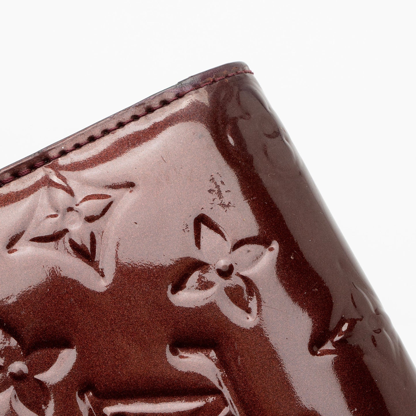 Louis Vuitton Monogram Vernis Sarah Wallet (SHF-1rZthq)