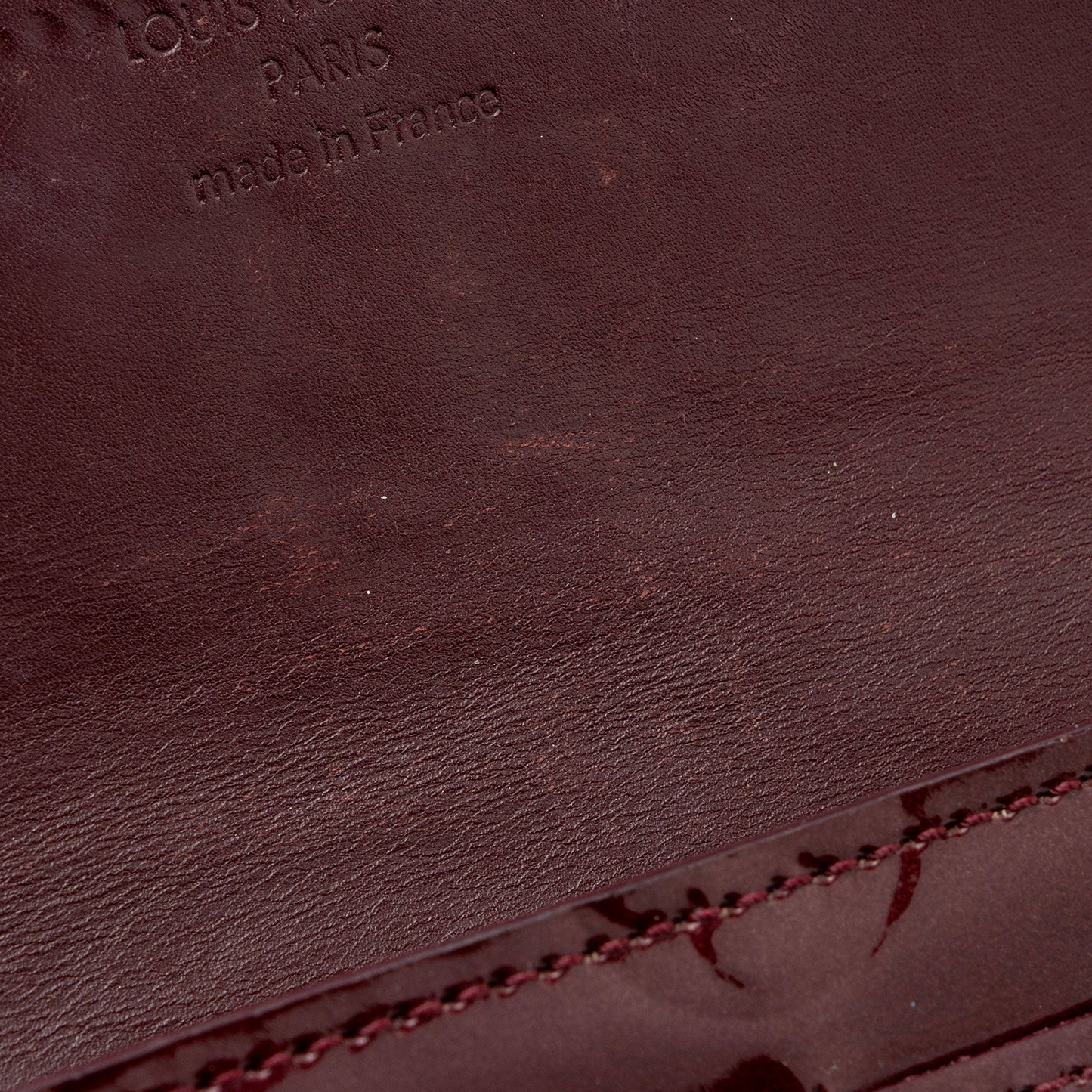 Louis Vuitton Monogram Vernis Sarah Wallet (SHF-1rZthq)