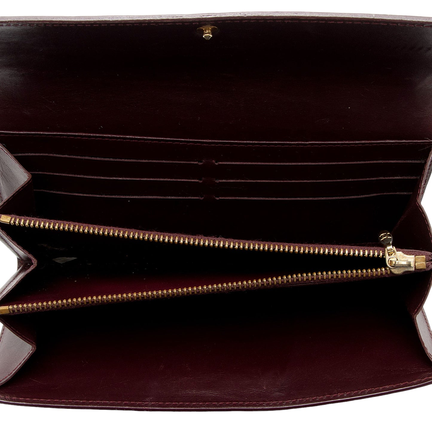 Louis Vuitton Monogram Vernis Sarah Wallet (SHF-1rZthq)