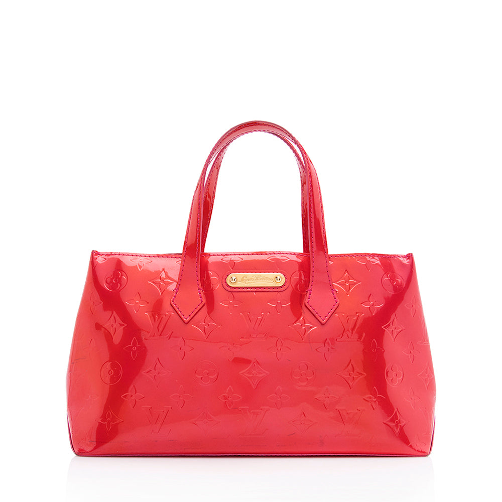 Louis Vuitton Monogram Vernis Wilshire PM Tote -  (SHF-18749)