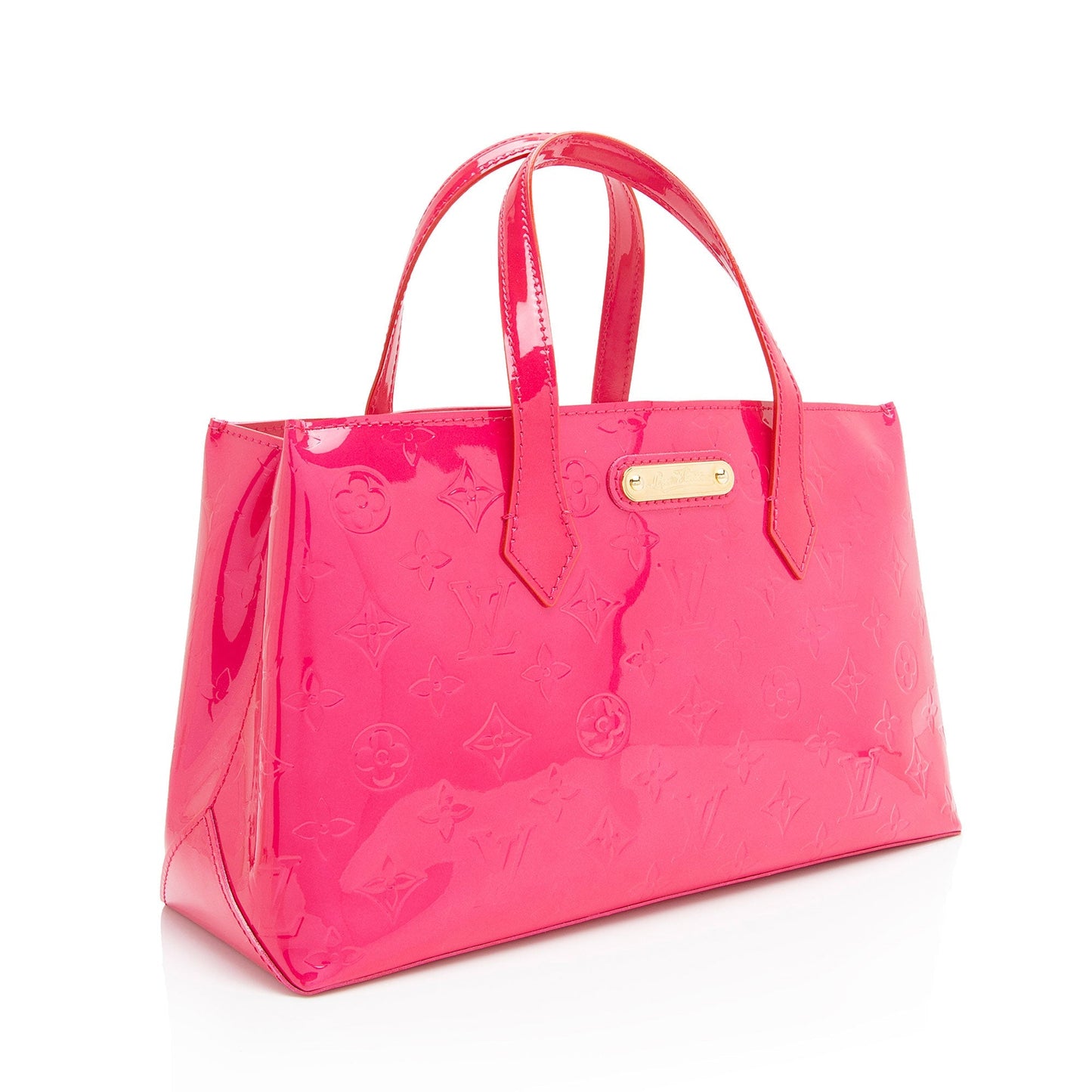 Louis Vuitton Monogram Vernis Wilshire PM Tote (SHF-aQ1roU)