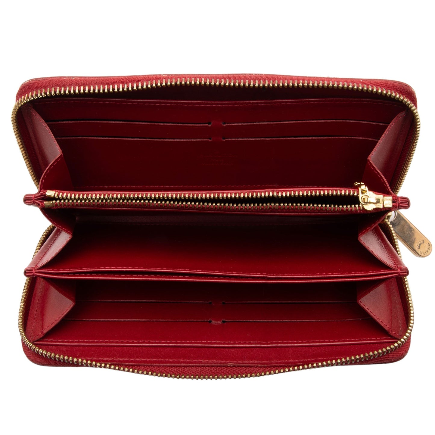 Louis Vuitton Monogram Vernis Zippy Wallet (SHF-hf4RJT)