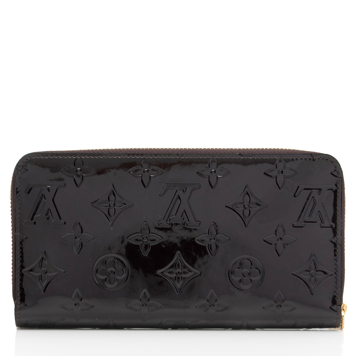 Louis Vuitton Monogram Vernis Zippy Wallet (SHF-n5wBvZ)