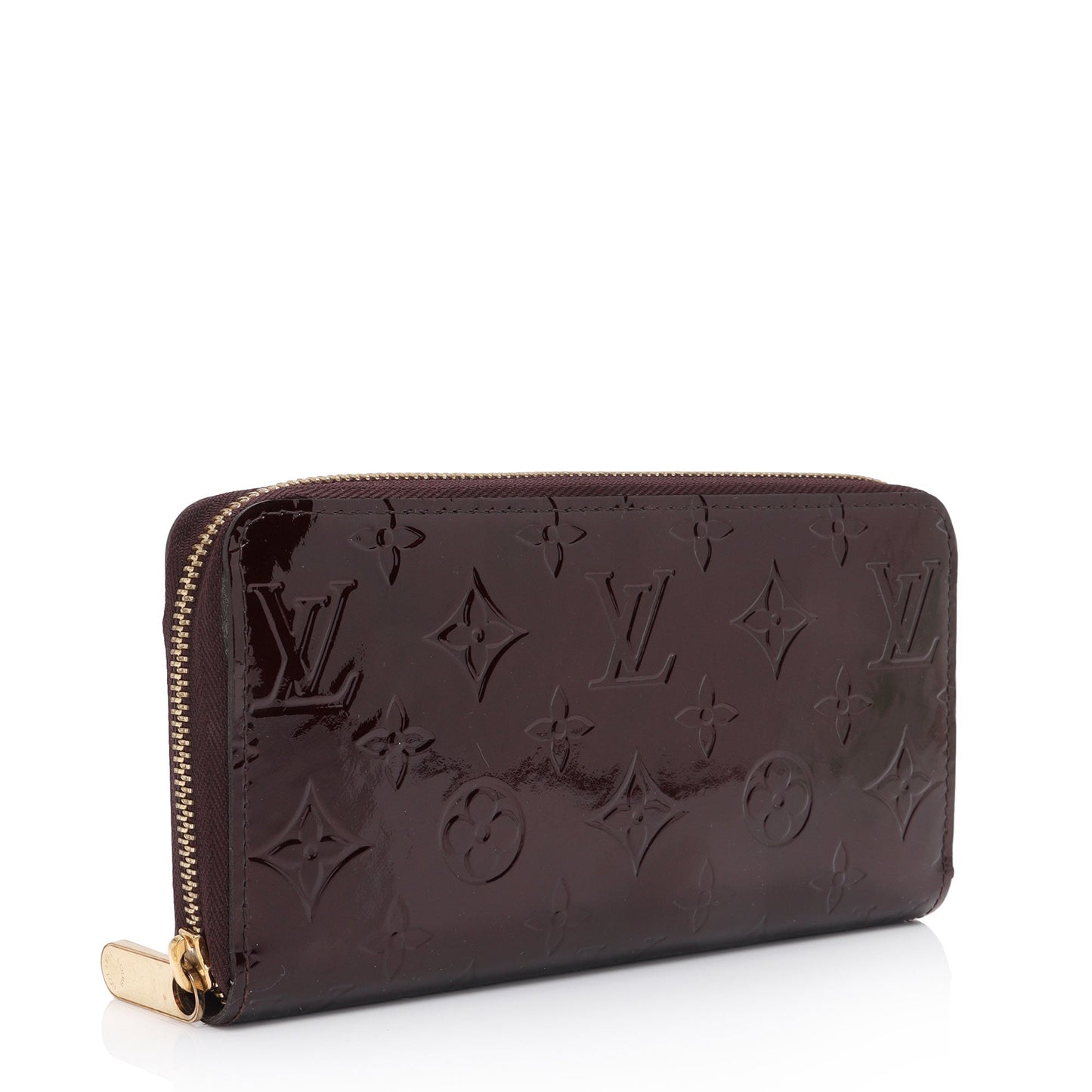 Louis Vuitton Monogram Vernis Zippy Wallet (SHF-2xxdbk)