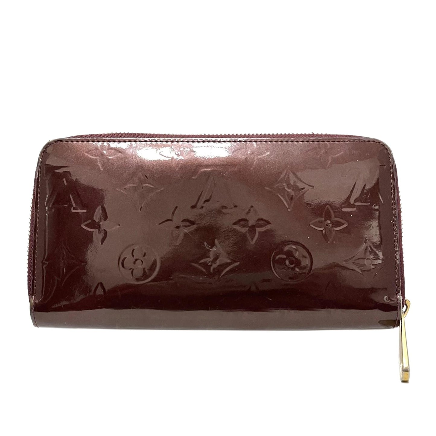 Louis Vuitton Monogram Vernis Zippy Wallet (SHG-rTNgLz)