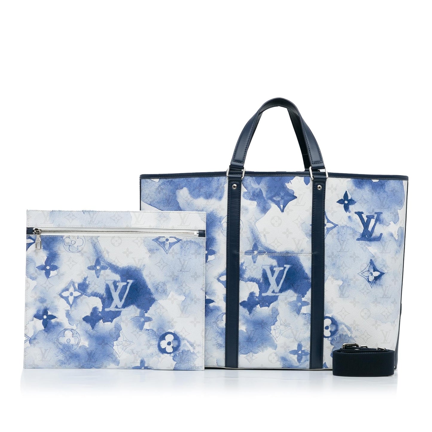 Louis Vuitton Monogram Watercolor Weekend Tote PM (SHG-lmKAQx)