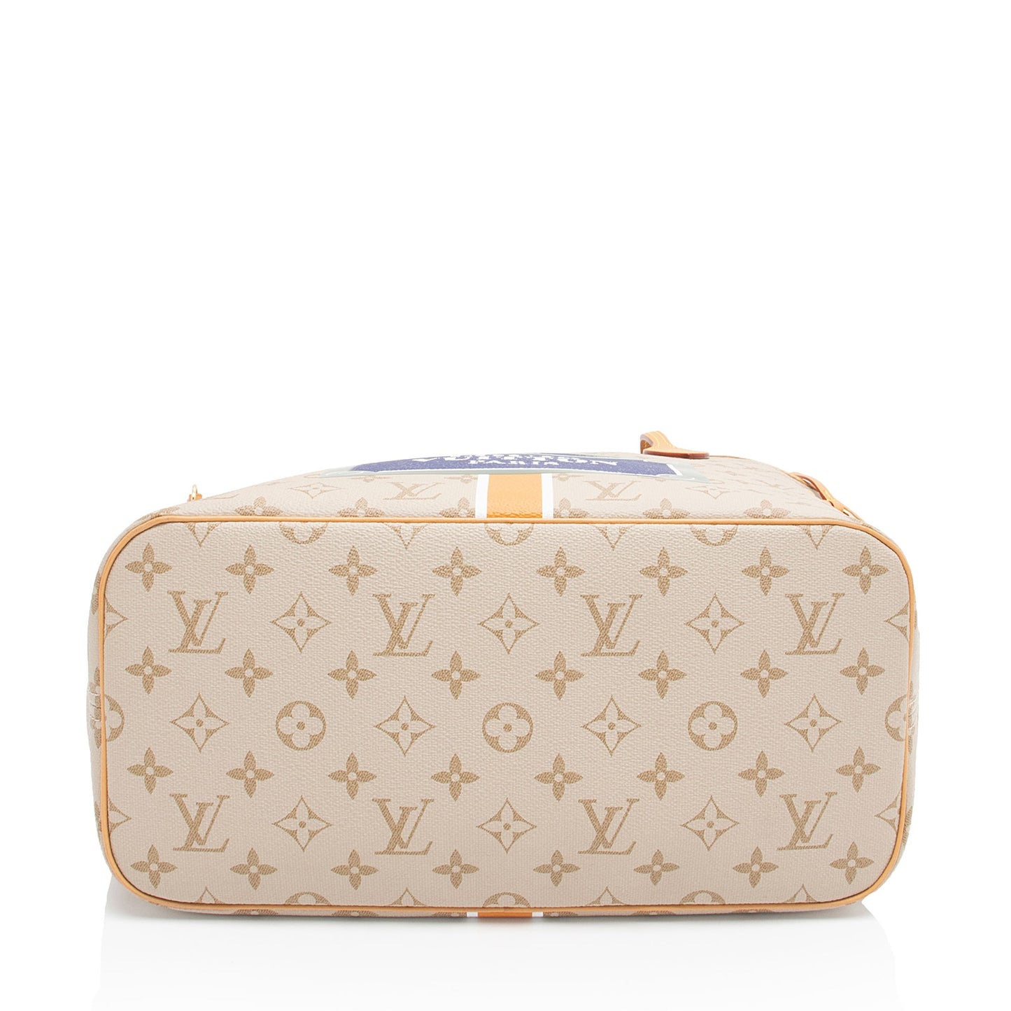 Louis Vuitton Monopaname Canvas Neverfull MM Tote (SHF-KQ9QSL)