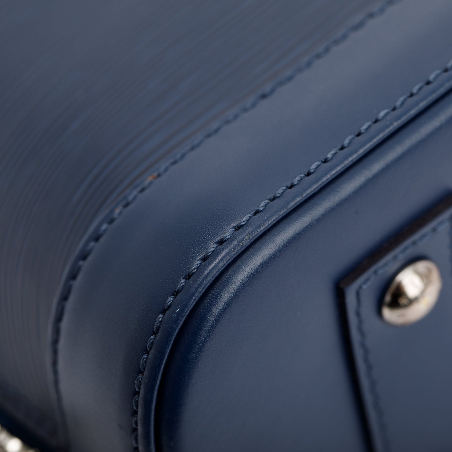 Louis Vuitton Navy Epi Leather Alma BB
