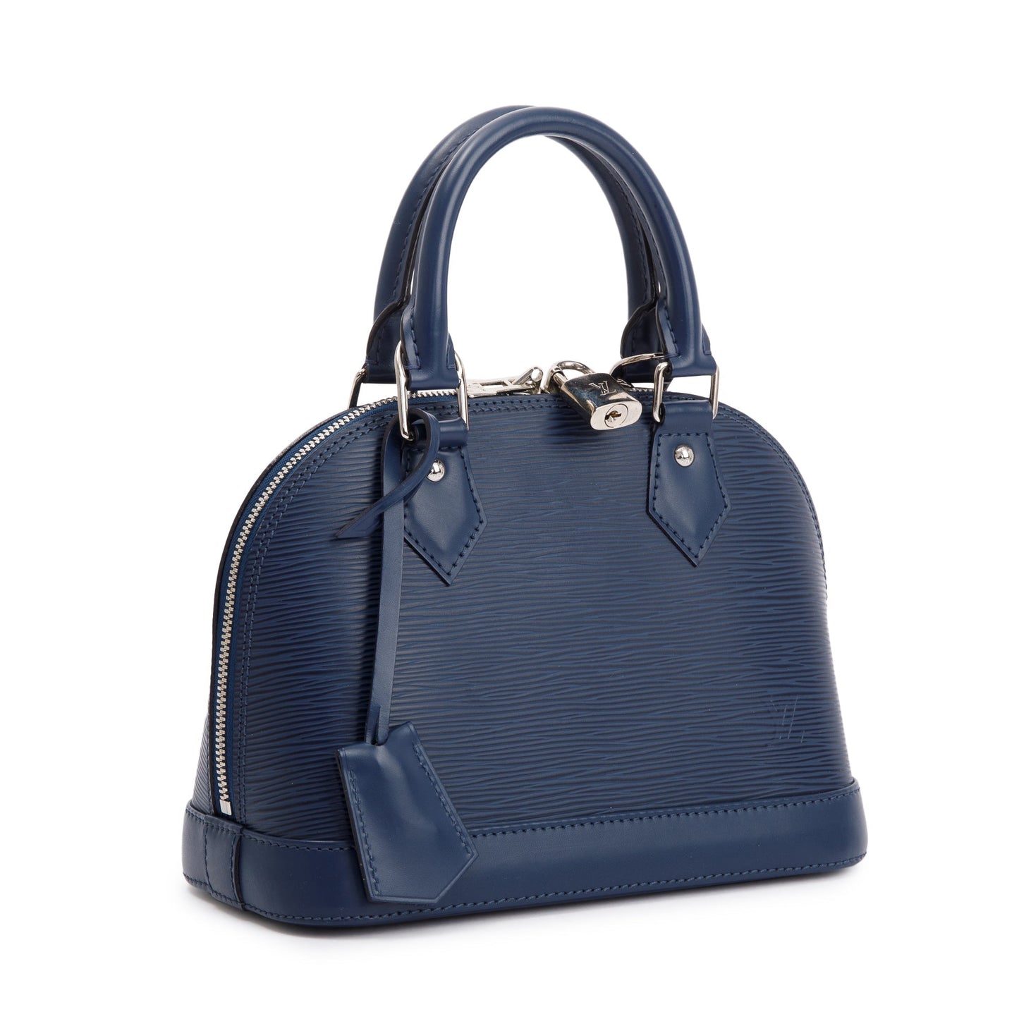 Louis Vuitton Navy Epi Leather Alma BB