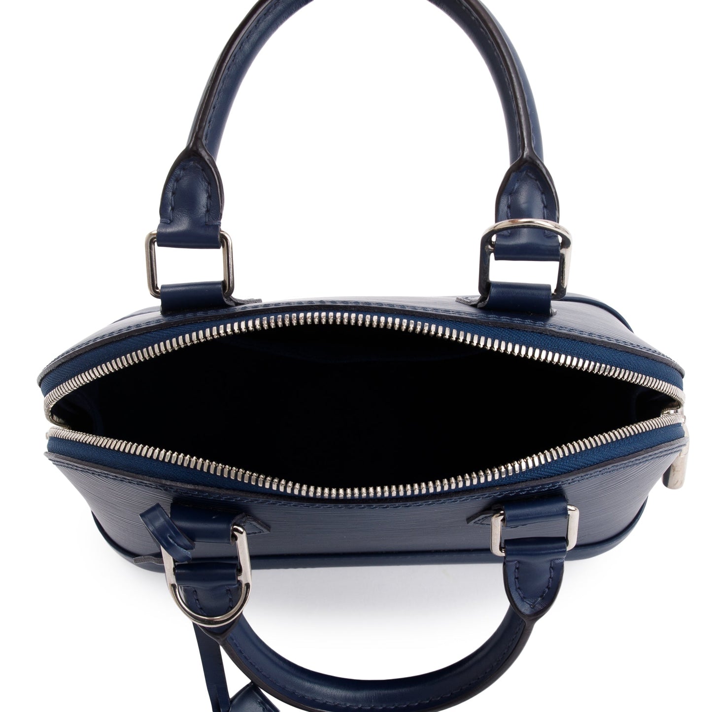 Louis Vuitton Navy Epi Leather Alma BB