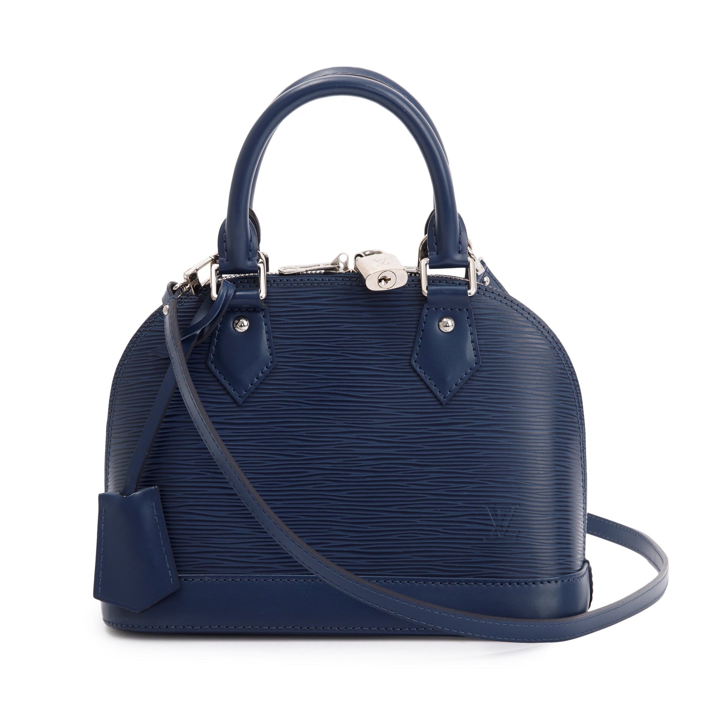 Louis Vuitton Navy Epi Leather Alma BB