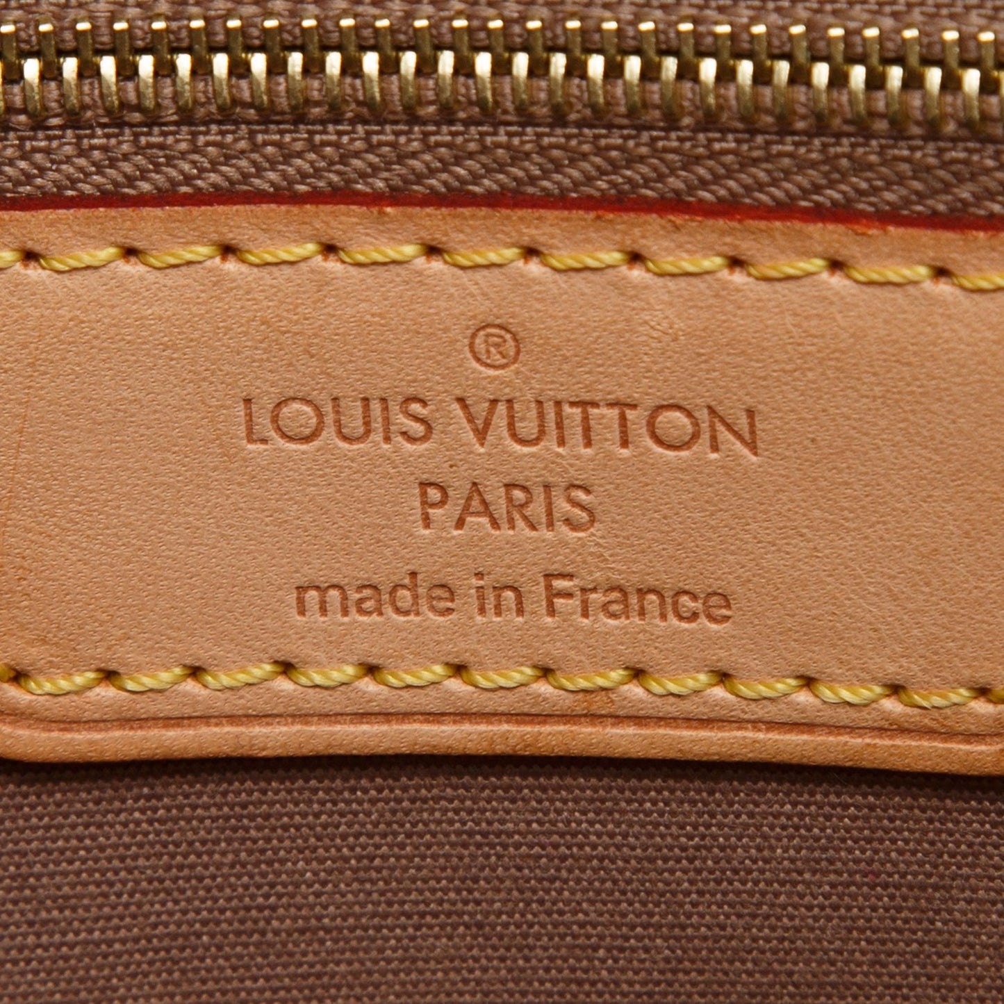 Louis Vuitton Neutral Monogram Vernis Brea MM