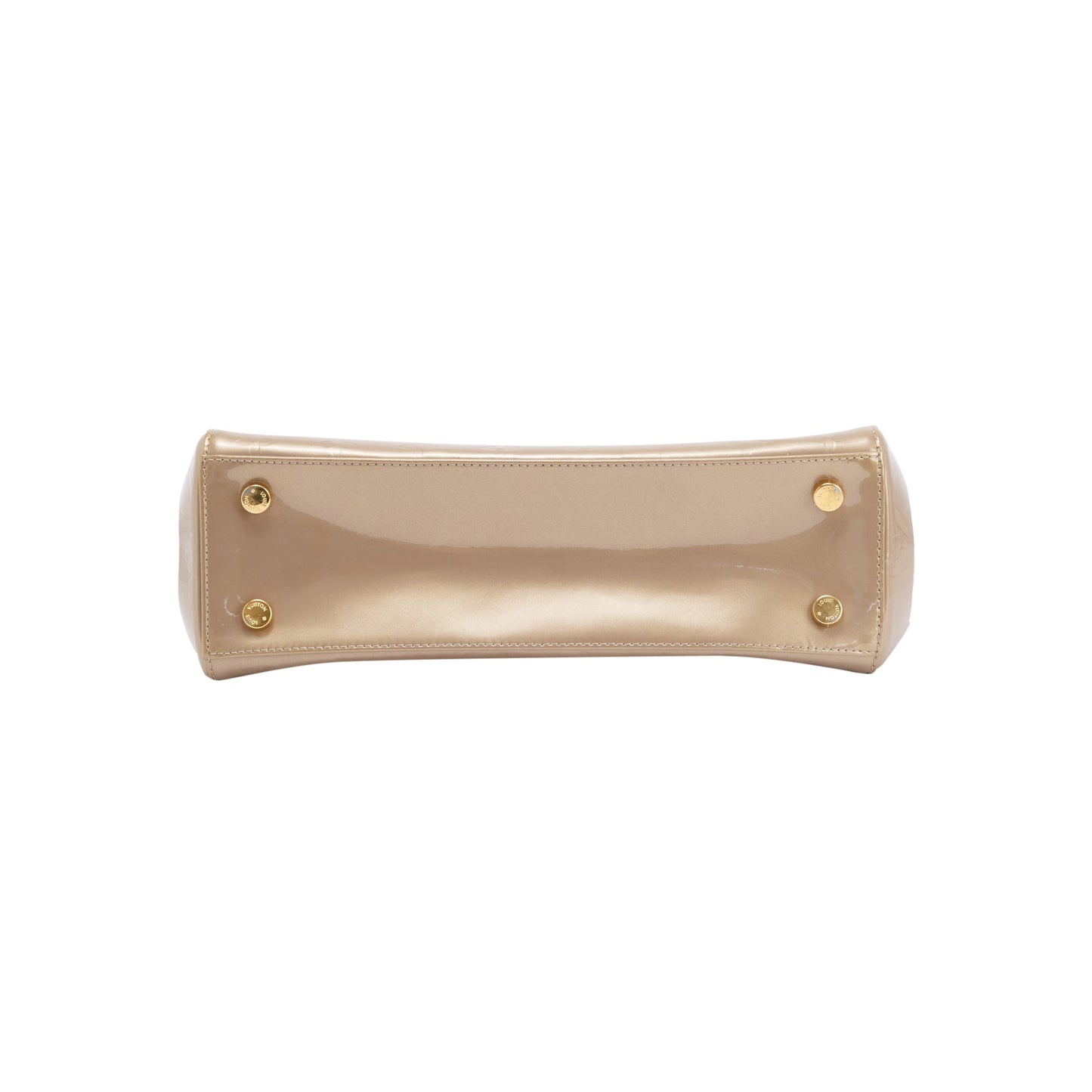 Louis Vuitton Neutral Monogram Vernis Brea MM