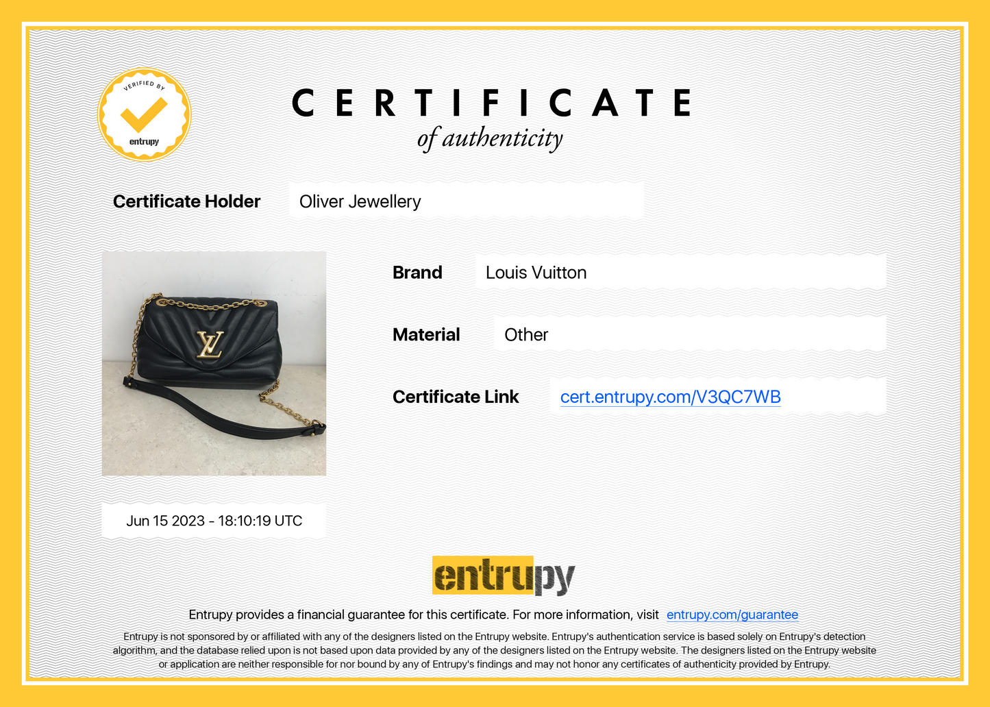 Louis Vuitton New Wave Chain-Bag MM