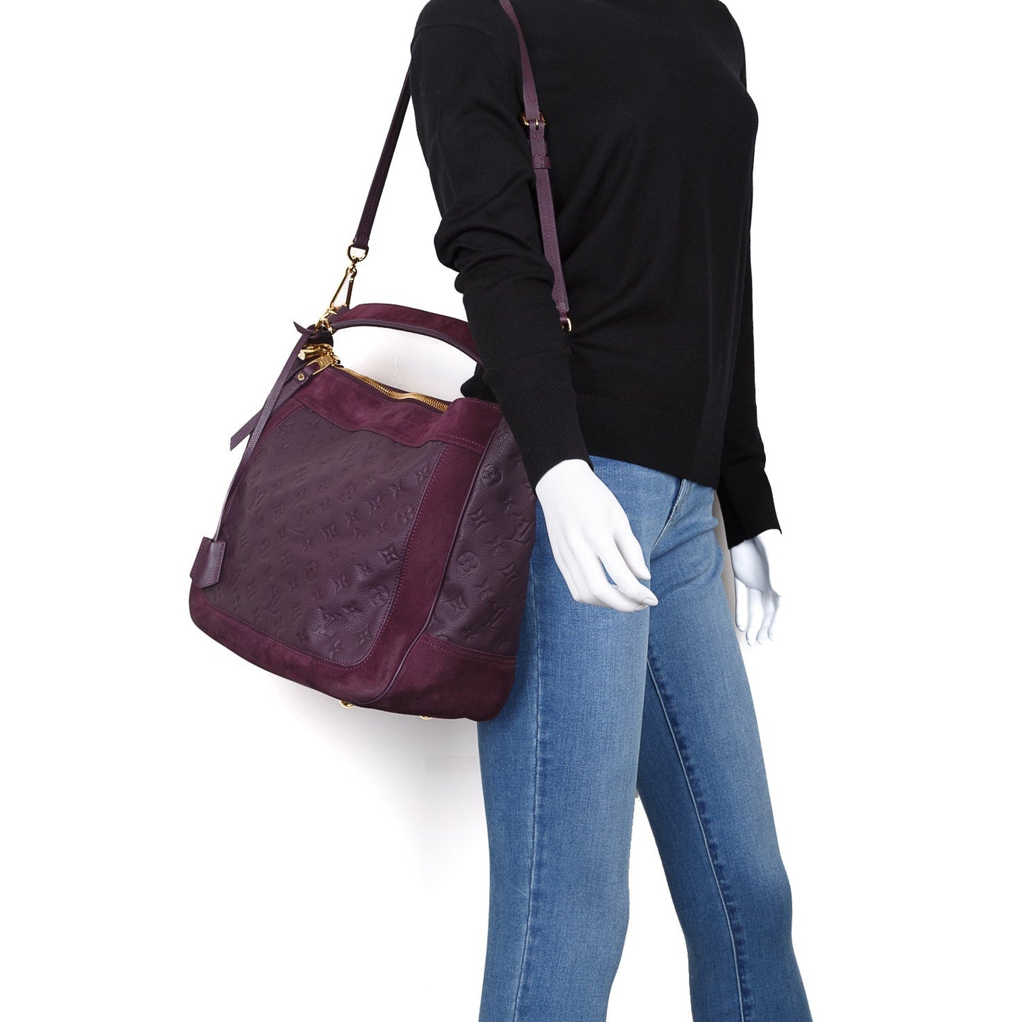 Louis Vuitton Purple Empreinte Audacieuse MM