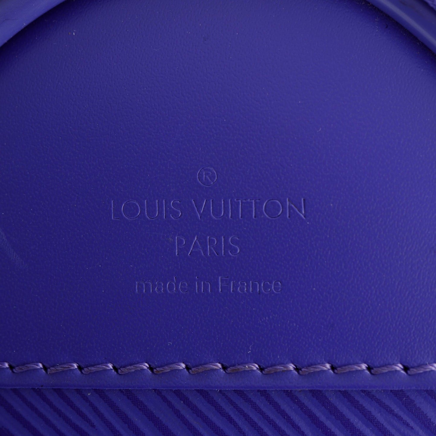 Louis Vuitton Purple Epi Leather Pegase 45