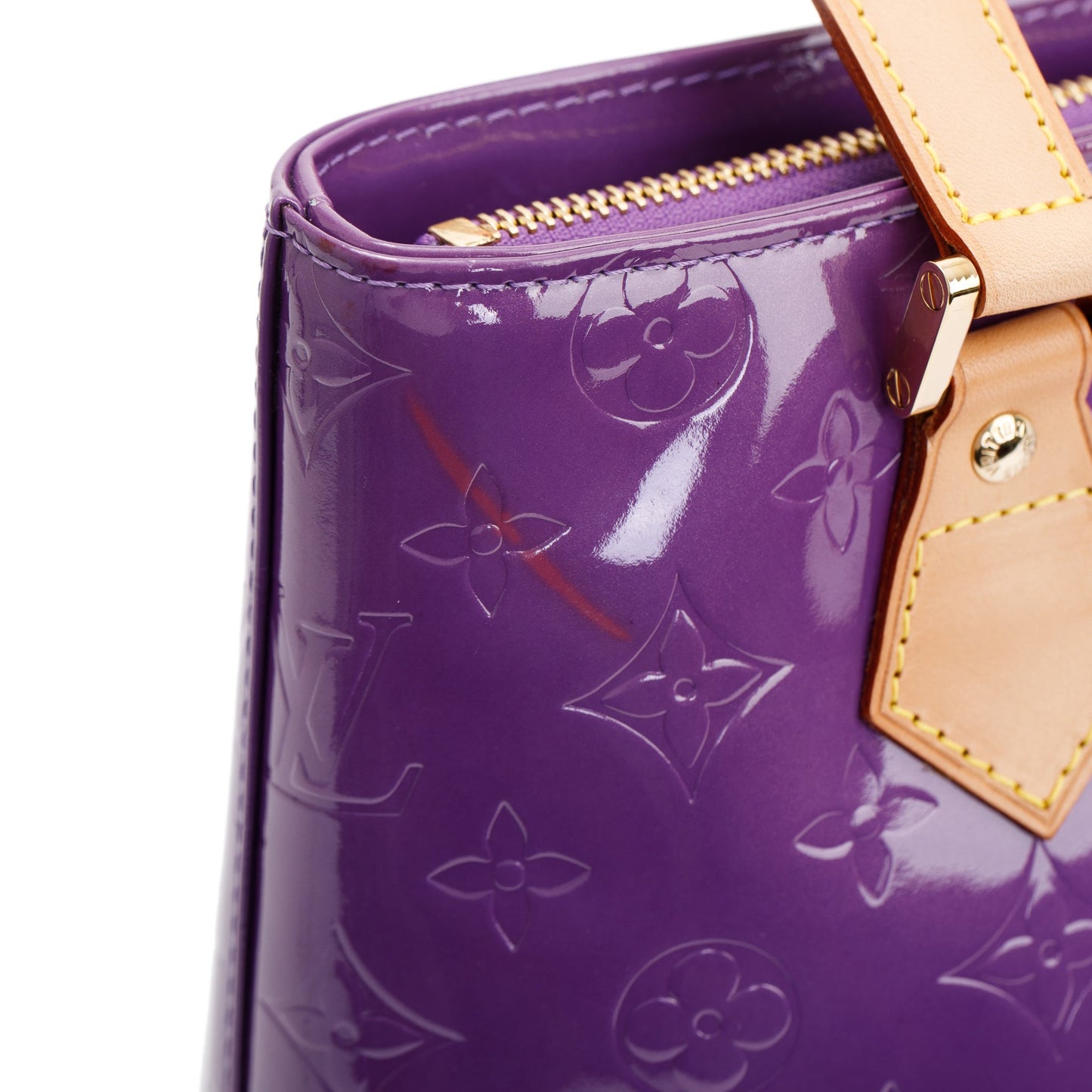 Louis Vuitton Purple Monogram Vernis Houston Tote