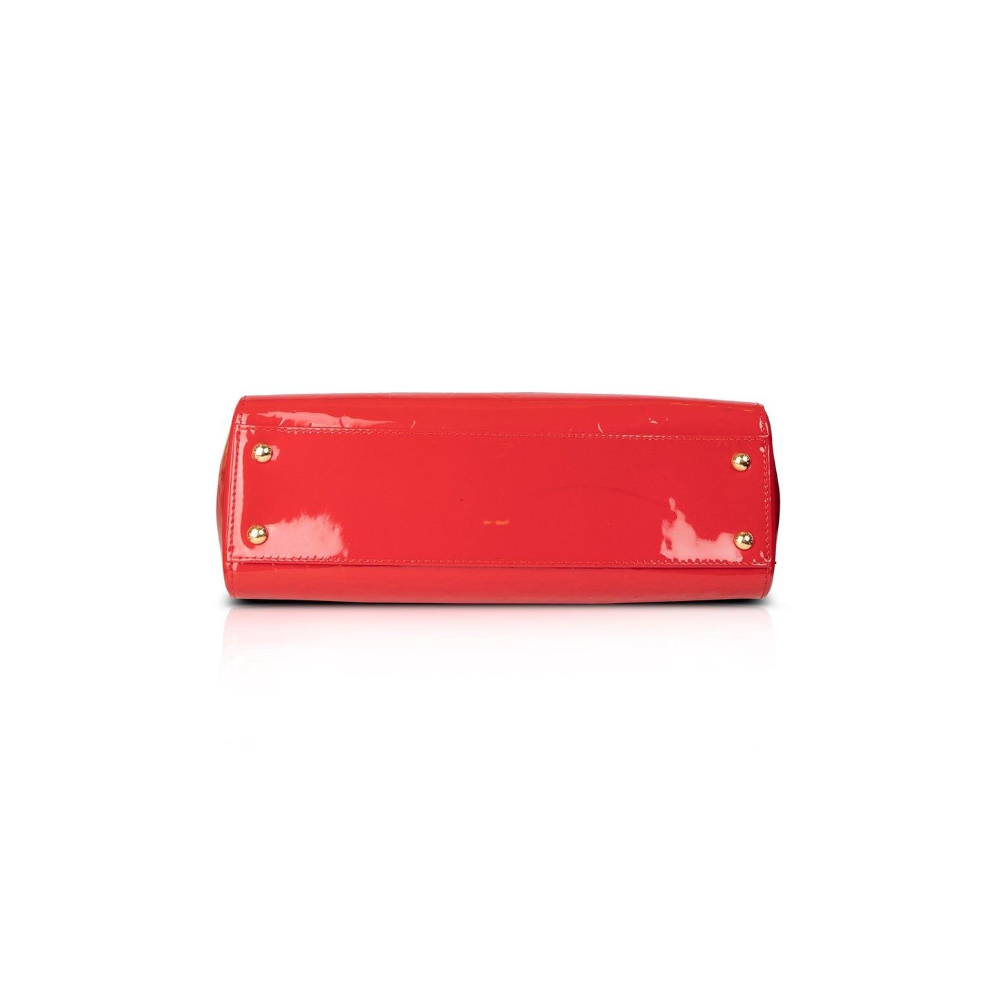 Louis Vuitton Red Monogram Vernis Brea MM