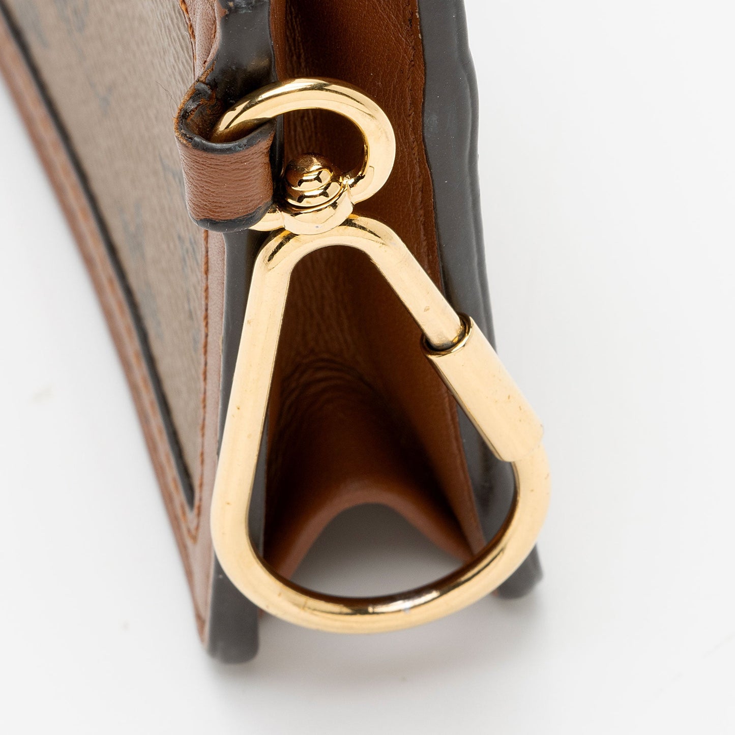 Louis Vuitton Reverse Monogram Dauphine Card Case Wallet (SHF-9MqtEn)