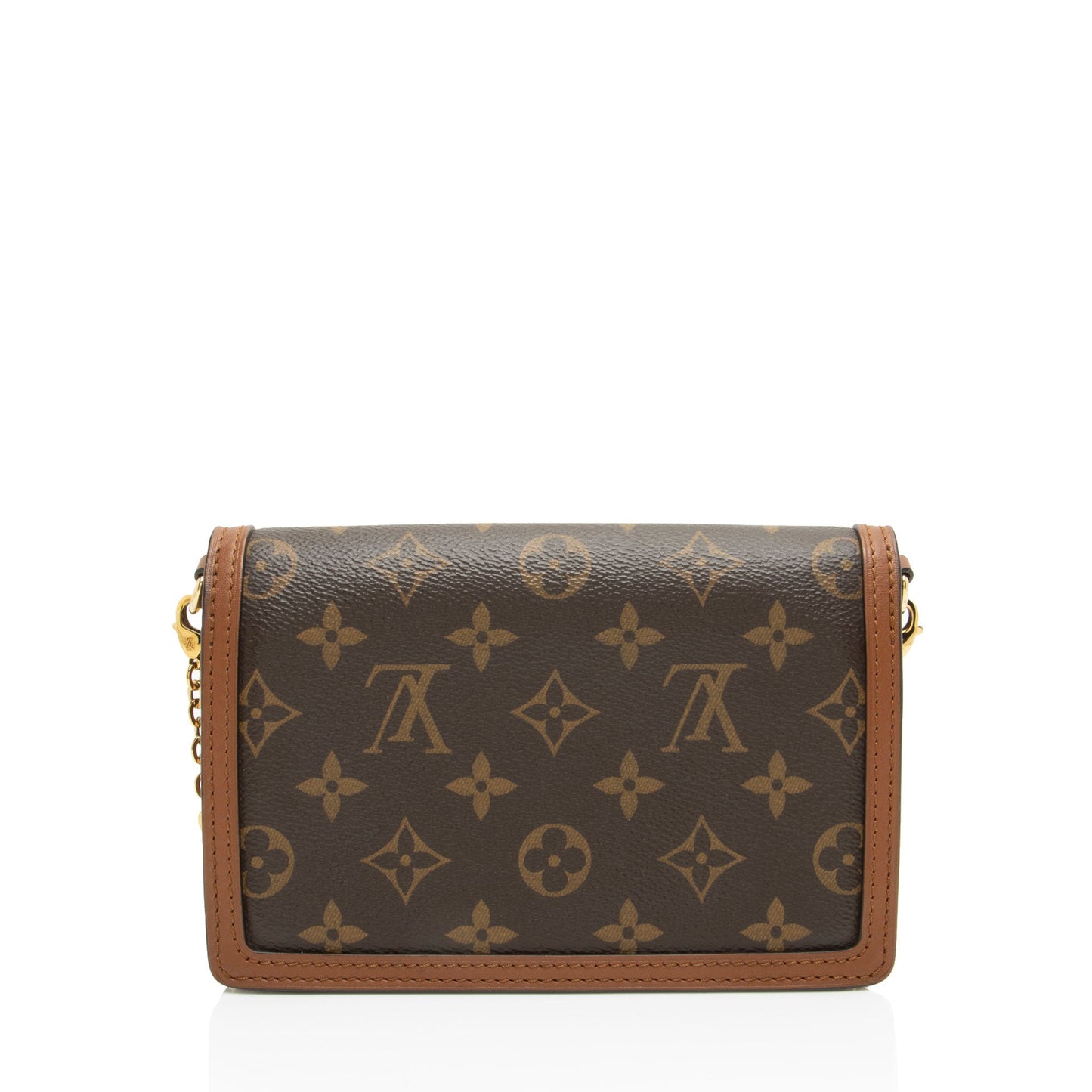 Louis Vuitton Reverse Monogram Dauphine Chain Wallet
